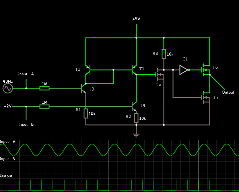 The improved differential amplifier (based on current mirror) – George ...